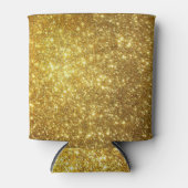 Gouden grunge, rasterillustratie met hoge resoluti blikjeskoeler (Voorkant)