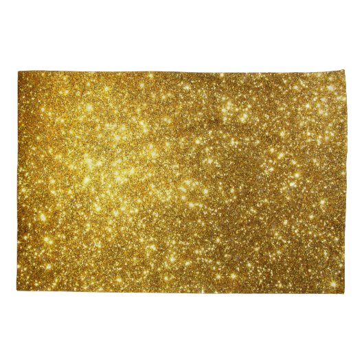 Gouden grunge, rasterillustratie met hoge resoluti kussensloop (Achterkant)