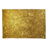 Gouden grunge, rasterillustratie met hoge resoluti kussensloop (Voorkant)