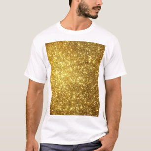 Gouden grunge, rasterillustratie met hoge resoluti t-shirt