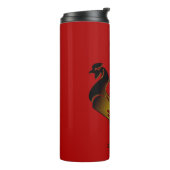 Gouden Haan Chinese Ideogram Zodiac Verjaardag TT Thermosbeker (Gedraaid links)