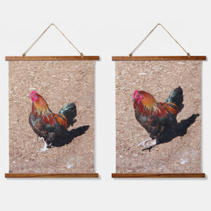 Gouden Haan Haan Hangend Wandkleed