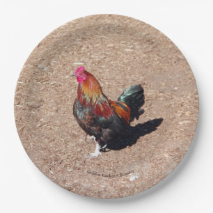 Gouden Haan Haan papieren bord