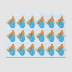 gouden haarzeester tissuepapier