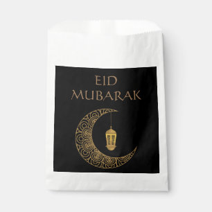 Gouden Halve Maan & Lantaarn Eid Mubarak Islamitis Bedankzakje