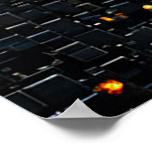 Gouden halve maan poster (Hoek)