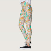 gouden handpalmen leggings (Links)