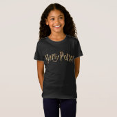 Gouden Harry Potter Logo T-shirt (Voorkant volledig)