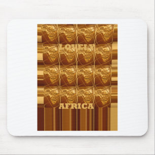 Gouden Hart van Afrika Muismat
