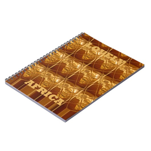 Gouden Hart van Afrika Notitieboek (Linkerzijde)