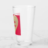 gouden harten glas (Links)