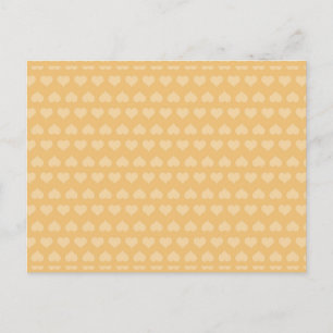 Gouden Harten Patroon Briefkaart