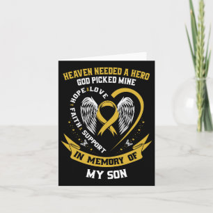 Gouden Hemel Had Eeen Held God Koos Mijn Zoon Kind Kaart