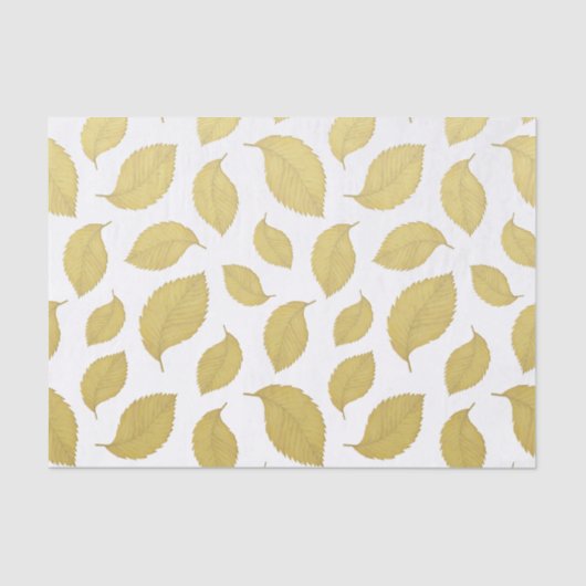 GOUDEN HERFST BLADEREN - Tissue Paper Tissuepapier (Voorkant)