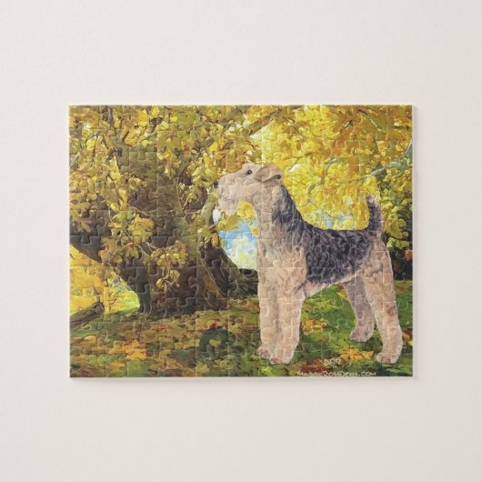 Gouden Herfst Legpuzzel (Horizontaal)