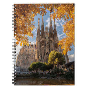 Gouden Herfst Sagrada View Notitieboek