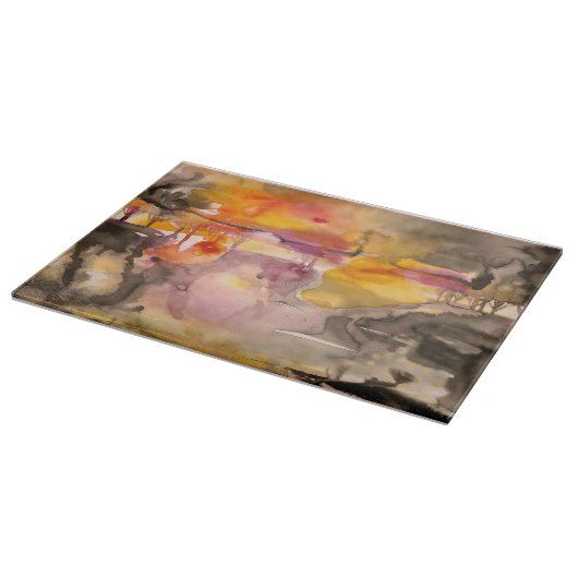 gouden herfst snijplank (Hoek)