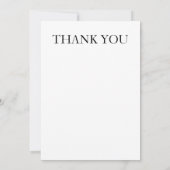 Gouden herfstimpressies bedankkaart (Achterkant)