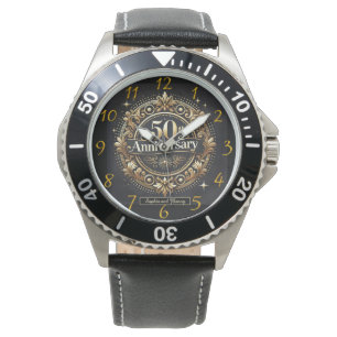Gouden herinneringen: 50 jaar samen horloge