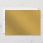 Gouden Hindoe bruiloft uitnodiging (Achterkant)