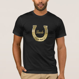 Gouden hoefijzer t-shirt