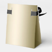 Gouden Hollywood Retro Star Party Bow Favor Box Bedankdoosjes (Achterkant)