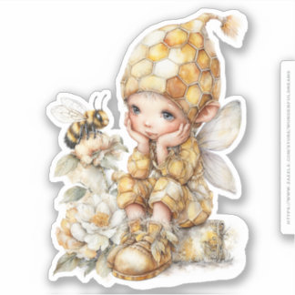 Gouden Honingfee Wereld – 2b De Ontwaaking Sticker