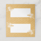 Gouden Honingraat en Bijen (Buitenkant ongevouwen)