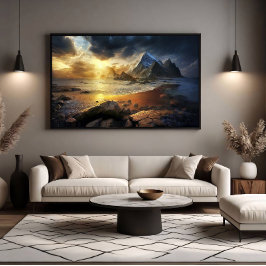Gouden Horizon Poster