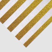 Gouden horizontale getextureerde strepen tissuepap tissuepapier (Detail)