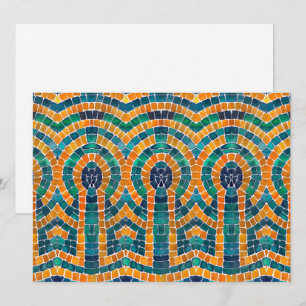 GOUDEN ICONEN MOZAÏEK 5.5x7.5 Platte kaart