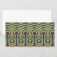 GOUDEN ICONEN MOZAÏEK 8x4 Plat Kaart