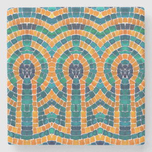 GOUDEN ICONEN MOZAÏEK Marmeren Steen Onderzetter