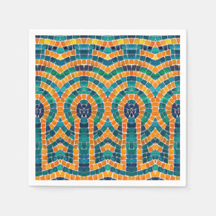 GOUDEN ICONEN MOZAÏEK Standaard Cocktail Papier Se Servet