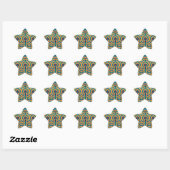 GOUDEN ICONEN MOZAÏEK Star Stickers (Vel)