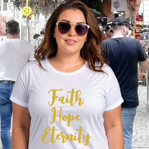 Gouden Inspiraties Grote Maat T-shirt
