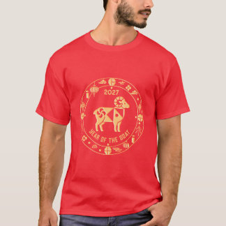 Gouden Jaar van de Geit 2027 T-shirt
