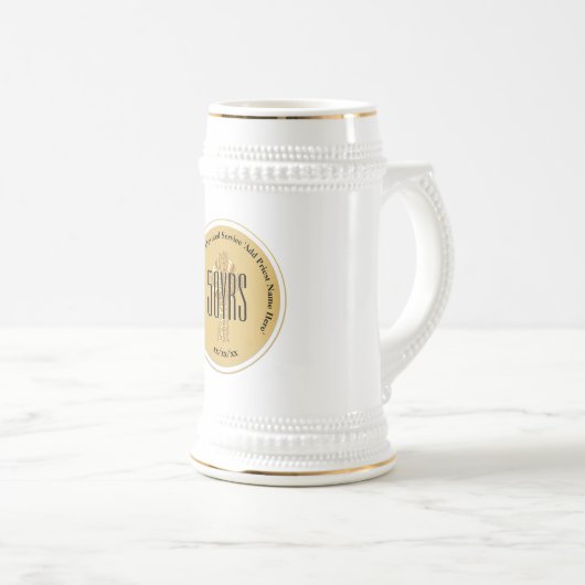 Gouden Jubileum 50-jarig Priesterjubileum Priester Bierpul (Voorkant rechts)