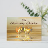 Gouden Jubileum Hartjes Kaart (Staand voorkant)