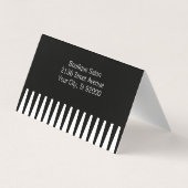 Gouden Kam | Kapper | QR Code Visitekaartjes (Achterkant)