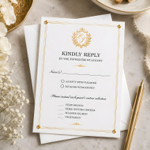 Gouden Kam RSVP-kaart