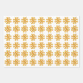 GOUDEN KELTISCHE KNOOP Flat Sheet wrapping papier Inpakpapier Vel (Voorkant 2)