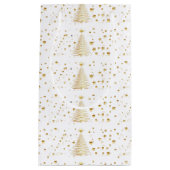 Gouden kerst klein cadeauzakje (Voorkant)