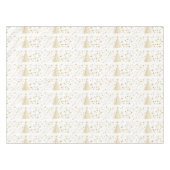Gouden kerst tafelkleed (Voorkant (Horizontaal))