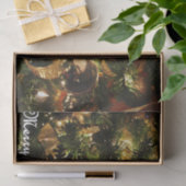 Gouden kerst tissuepapier (Geschenk)