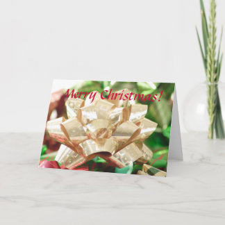 Gouden Kerstboog Wenskaart Feestdagen Kaart