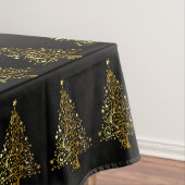 Gouden Kerstboom Designer Tafelkleed - Klein (Voorbeeld)