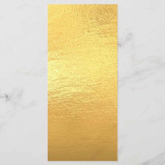 Gouden kerstdiner menu (Achterkant)