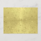 Gouden kerststerren op Folie papier Feestdagenkaart (Voorkant)