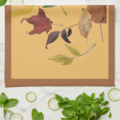 Gouden keukenhanddoeken (Gevouwen)